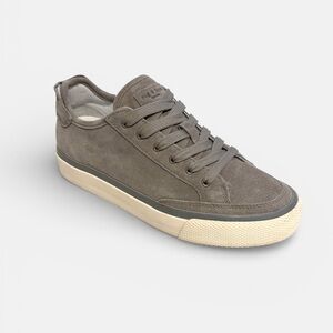 rag & bone Classic Army Low Top Suede Sneakers In Grey